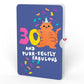 Happy 30th Birthday Cats Pop-Up Card and Sentiment Set