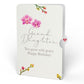 Watercolor Orchid Birthday Pop-Up Card and Sentiment Set for Granddaughter
