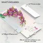 Watercolor Orchid 60th Birthday Pop-Up Card and Sentiment Set