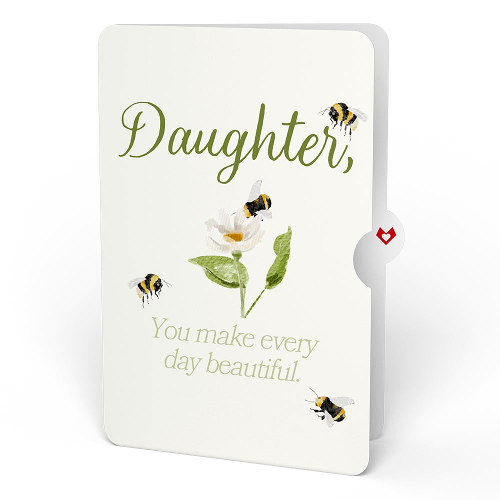 Bloom Birthday Pop-Up Card and Sentiment Set for Daughter