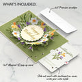 Bloom Birthday Pop-Up Card and Sentiment Set for Granddaughter