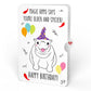 Happy Birthday Hot Stuff with Magic Hippo Pop-Up Card and Sentiment Set