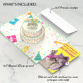 Sprinkles Birthday Cake with Cat Laser Eyes Pop-Up Card and Sentiment Set