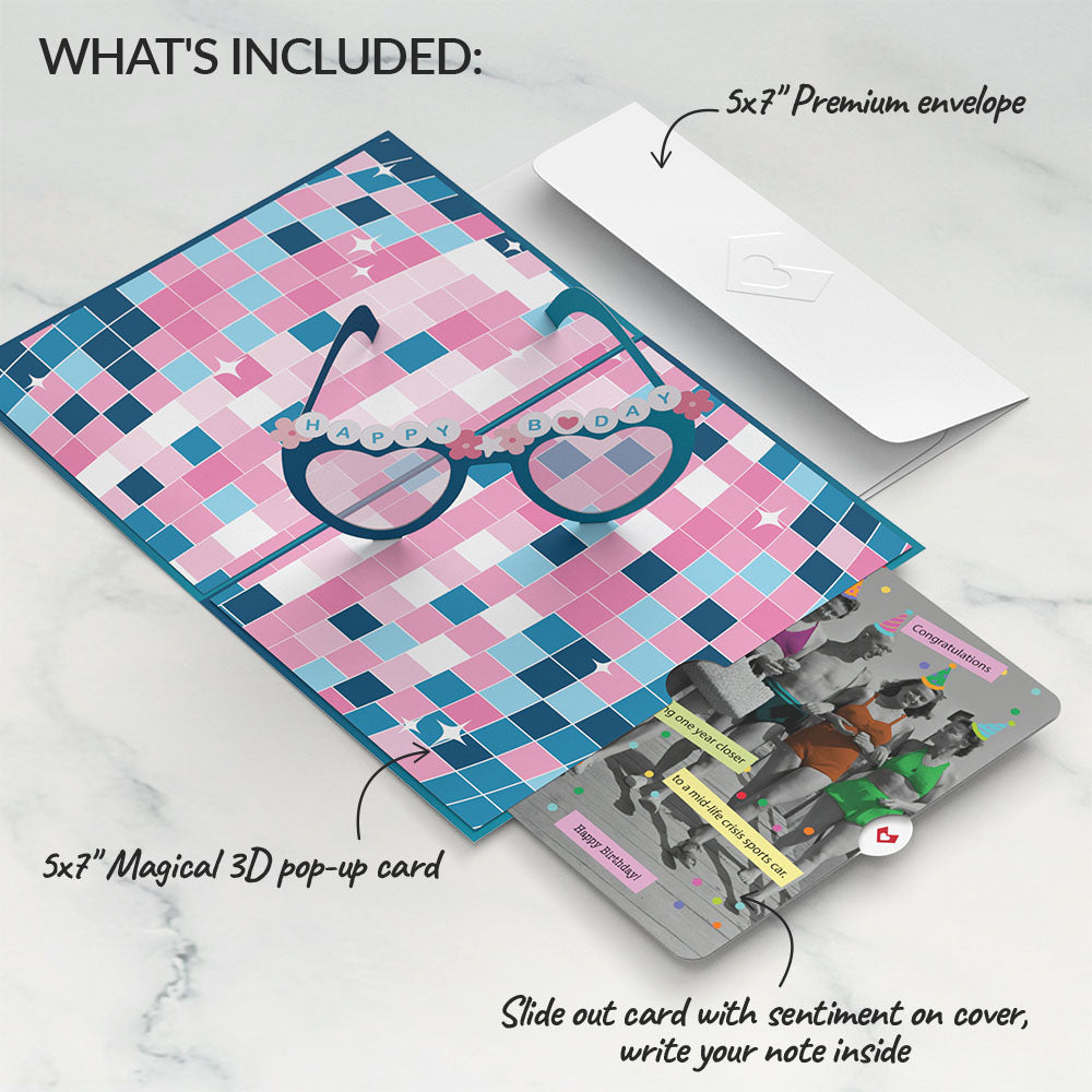 Birthday Style Pop-Up Card and Sentiment Set