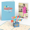 Happy Birthday Burst Pop-Up Card and Survive Another Year of Adulting Sentiment Set
