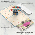 Happy Birthday Burst Pop-Up Card and Survive Another Year of Adulting Sentiment Set
