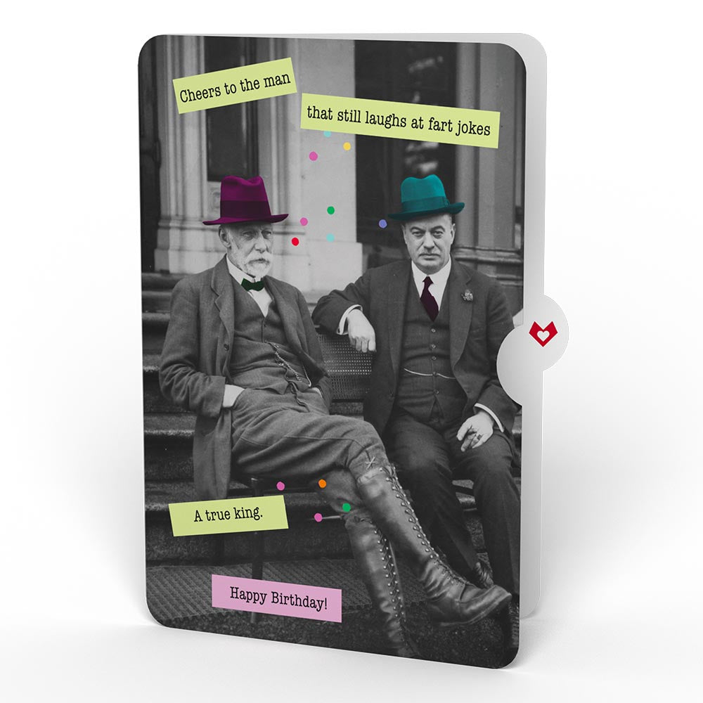 Happy Birthday Banner and Balloons Pop-Up Card and Sentiment Set for Any Man