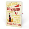 You’re So Hot - Hot Sauce Birthday Pop-Up Card and Sentiment Set for Husband