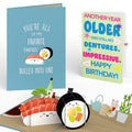 Sushi Birthday Pop-Up Card and Sentiment Set