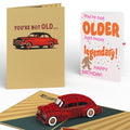 Happy Birthday Classic Car Pop-Up Card and Sentiment Set