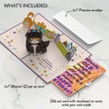 Your Gift Is in the Litterbox Birthday Cat Pop-Up Card and Sentiment Set