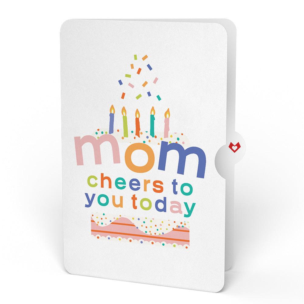Sweet Birthday Wishes Bouquet and Sentiment Set for Mom