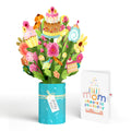 Sweet Birthday Wishes Bouquet and Sentiment Set for Mom