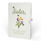 Sweet Birthday Wishes Bouquet and Sentiment Set for Sister