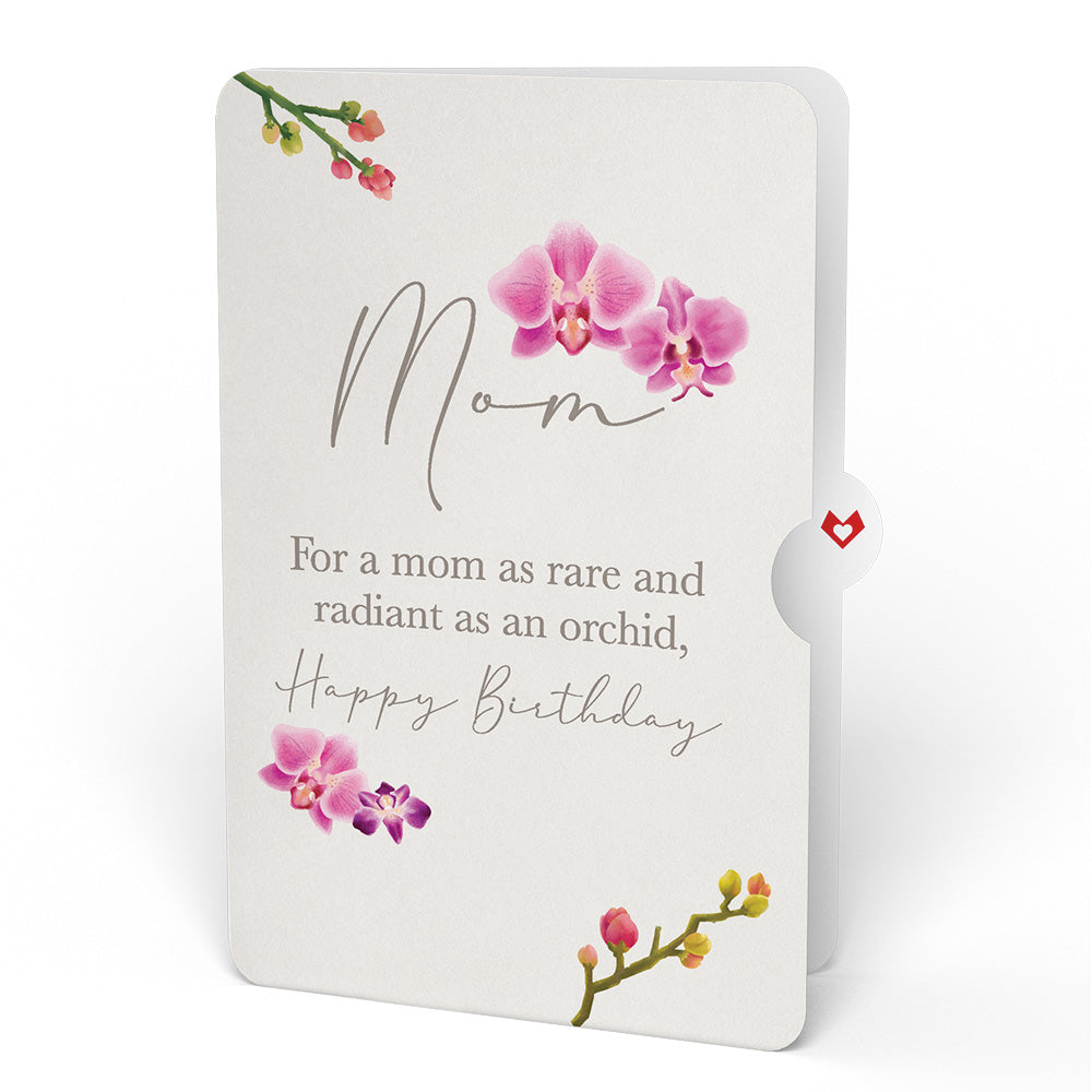 Cherry Blossom Birthday Bouquet and Sentiment Set for Mom