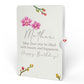Cherry Blossom Birthday Bouquet and Sentiment Set for Mother 
