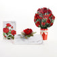 I Love You Roses Pop-Up Card & Bouquet Bundle