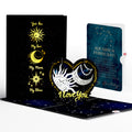 Celestial Love Pop-Up Card and Aquarius Zodiac Sentiment Set