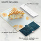 Shine Bright Birthday Pop-Up Card and Aquarius Zodiac Sentiment Set