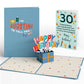 Happy 30th Birthday Burst Pop-Up Card and Sentiment Set