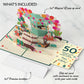 Party Cats 50th Birthday Pop-Up Card and Sentiment Set