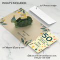Shell-ebrate 50th Birthday Turtle Pop-Up Card and Sentiment Set
