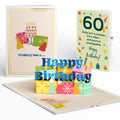 Wishing You a Happy 60th Birthday Pop-Up Card and Sentiment Set