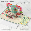 Party Cats 60th Birthday Pop-Up Card and Sentiment Set