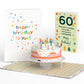 Happy 60th Birthday to You! Confetti Cake Pop-Up Card and Sentiment Set