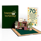 70th Birthday Houseplants Pop-Up Card and Sentiment Set
