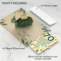 Shell-ebrate 70th Birthday Turtle Pop-Up Card and Sentiment Set