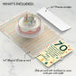 Happy 70th Birthday to You! Confetti Cake Pop-Up Card and Sentiment Set