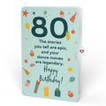 Wishing You a Happy 80th Birthday Pop-Up Card and Sentiment Set