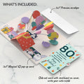 Curious Cats 80th Birthday Pop-Up Card and Sentiment Set