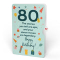 80th Birthday Truck Pop-Up Card and Sentiment Set