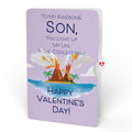 I Lava You Valentine Pop-Up Card and Sentiment Set for Son