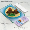 I Lava You Valentine Pop-Up Card and Sentiment Set for Son