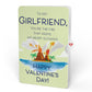 I Lava You Valentine Pop-Up Card and Sentiment Set for Girlfriend