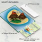 I Lava You Valentine Pop-Up Card and Sentiment Set for Girlfriend