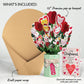 You Make My Heart Purr Cat Valentine Bouquet and Sentiment Set for Girlfriend