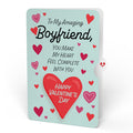 You're The Beary Best Valentine Plushpop Card and Sentiment Set for Boyfriend