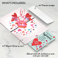 You Light Up My Life Valentine Light-Up Pop-Up Card and Sentiment Set for Boyfriend