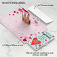 Love You Furever Dog Kisses Valentine Pop-Up Card and Sentiment Set for Boyfriend