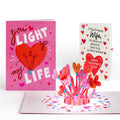 You Light Up My Life Valentine Light-Up Pop-Up Card and Sentiment Set for Wife