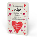 You Make My Heart Purr Cat Valentine Bouquet and Sentiment Set for Wife