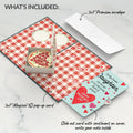 Pizza Love Valentine Pop-Up Card and Sentiment Set for Daughter