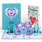 Love You A-Lotl Valentine Pop-Up Card and Sentiment Set for Daughter