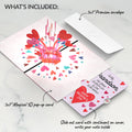 You Light Up My Life Valentine Light-Up Pop-Up Card and Sentiment Set for Grandson