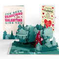 Searching for a Valentine Like You Bigfoot Valentine Pop-Up Card and Sentiment Set for Husband