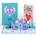 Love You A-Lotl Valentine Pop-Up Card and Sentiment Set for Granddaughter